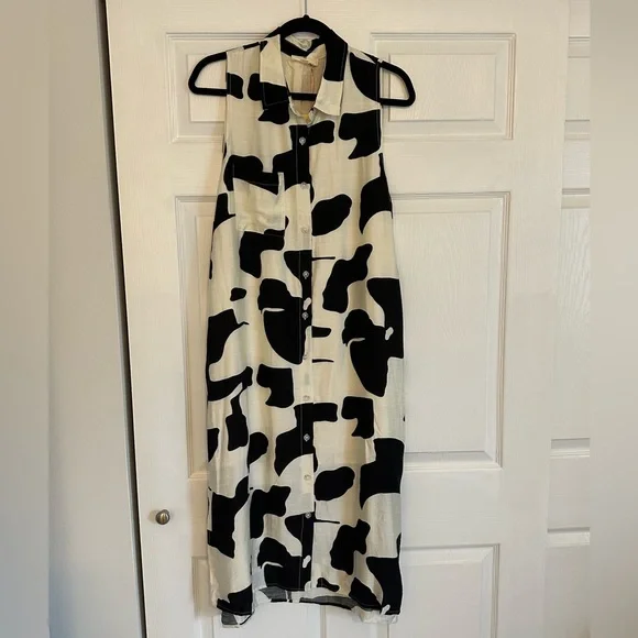 Entro Black/ Off White Dress - L & NWT! - Picture 9 of 11